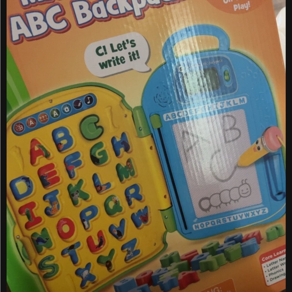 Blue and Green Learning ABC Toy Set